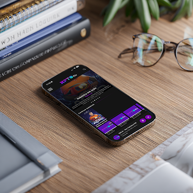 Player XPTOFlix com acessibilidade